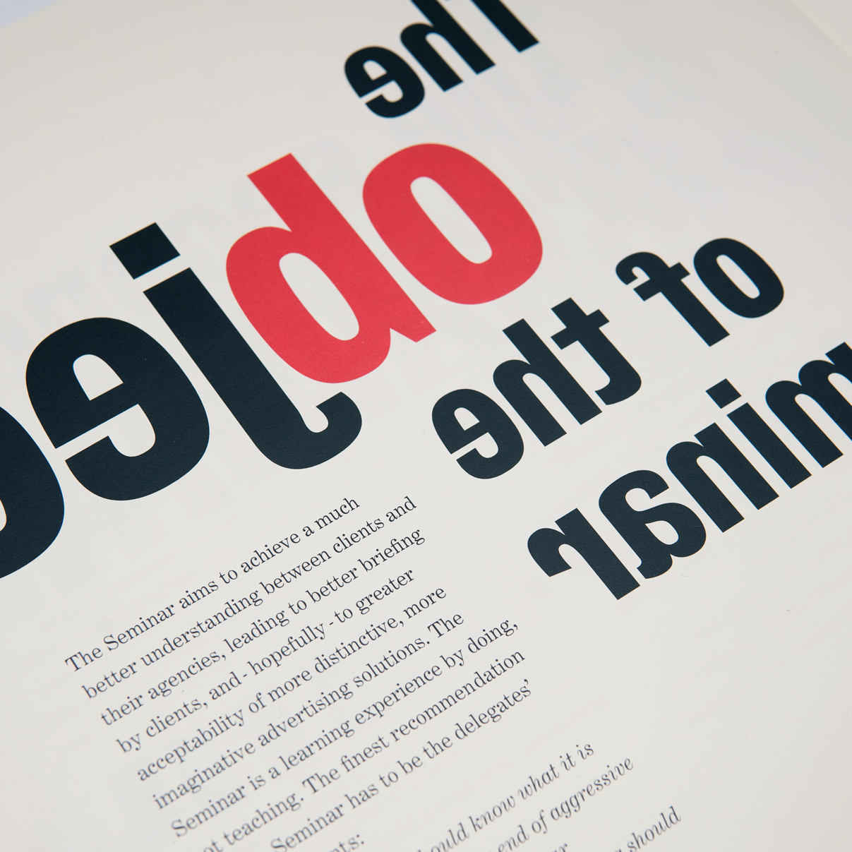 Creative Circle – Role Reversal